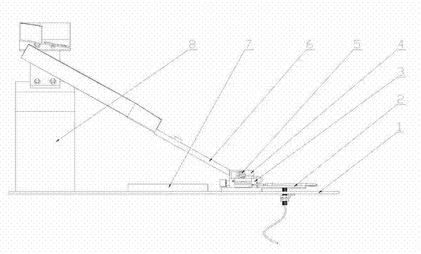 Automatic conveying and screening device for sheet materials