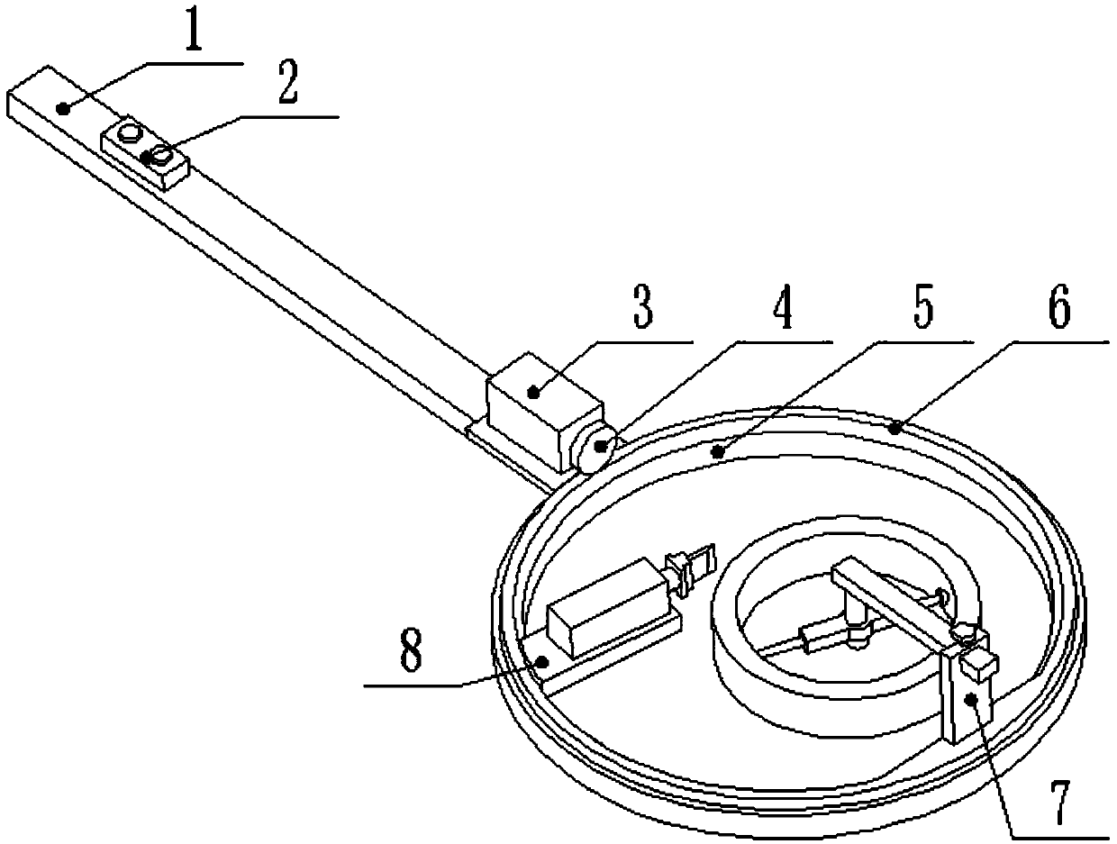 Terminal electric tape automatic winding apparatus