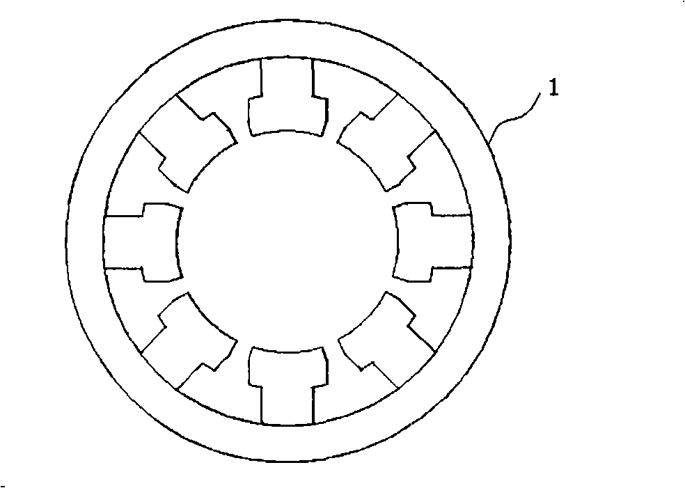 Dual radial directions magnetic field reaction type straight-line rotating stepper motor