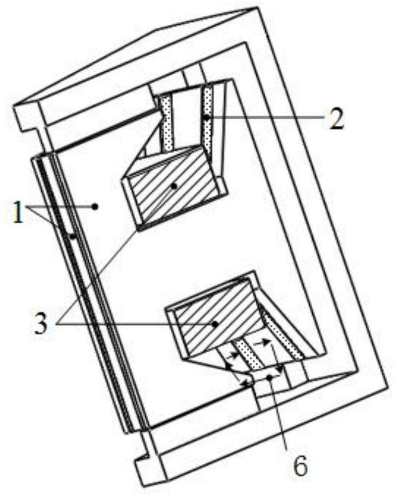 Radial-axial air gap type three-phase disc type transverse flux permanent magnet motor