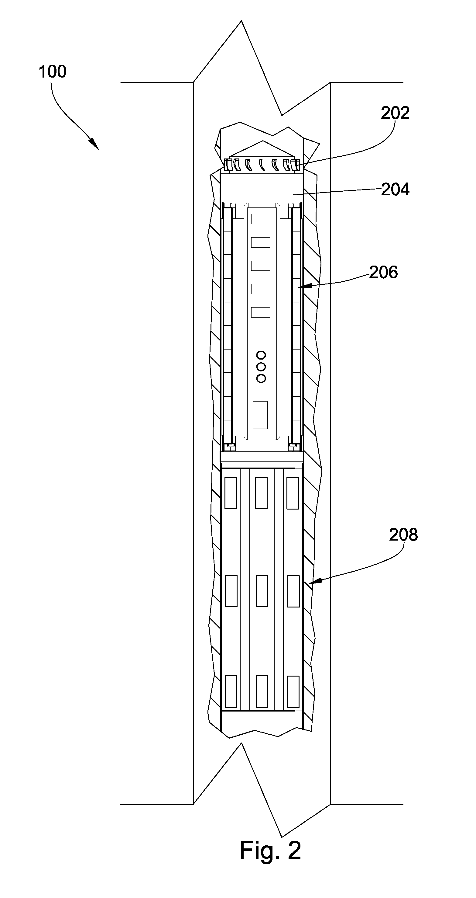 Battery with an Internal Compressible Mechanism