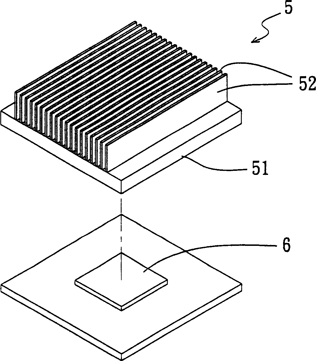 Heat conductor and its complex machining process