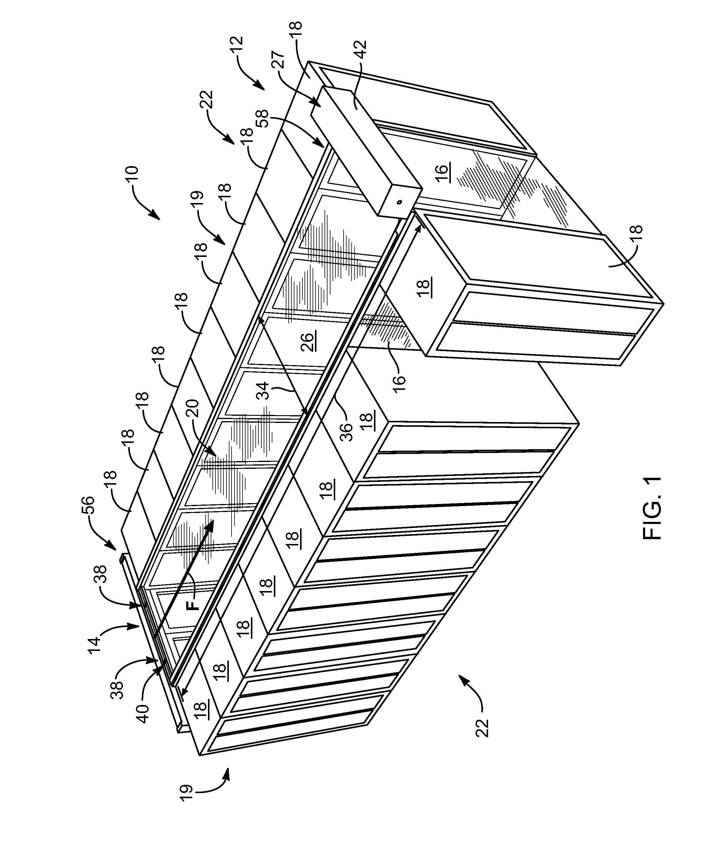 Retractable computer rack aisle roof