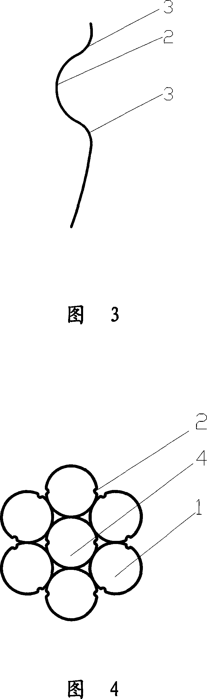 Electric cable and its conductor with recognition function, method and forming device for manufacturing the same