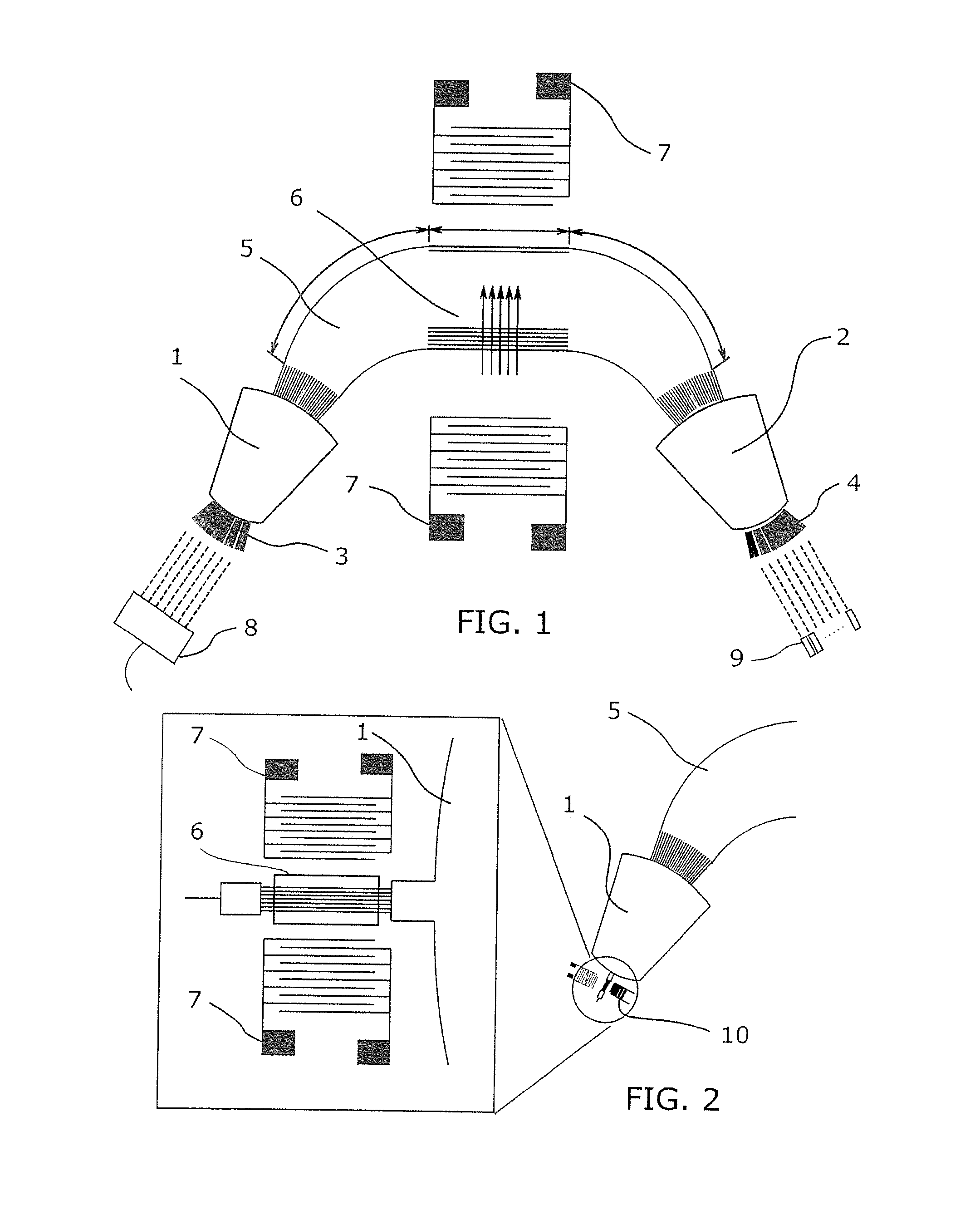 Tuneable AWG device for multiplexing and demultiplexing signals and method for tuning said device