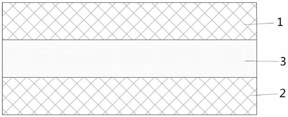 Non-woven mop base cloth with antibacterial function and preparation method thereof