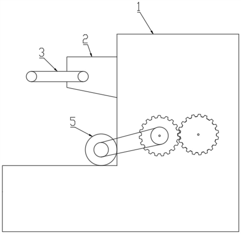 Device for producing superfine sand from waste bricks and tiles