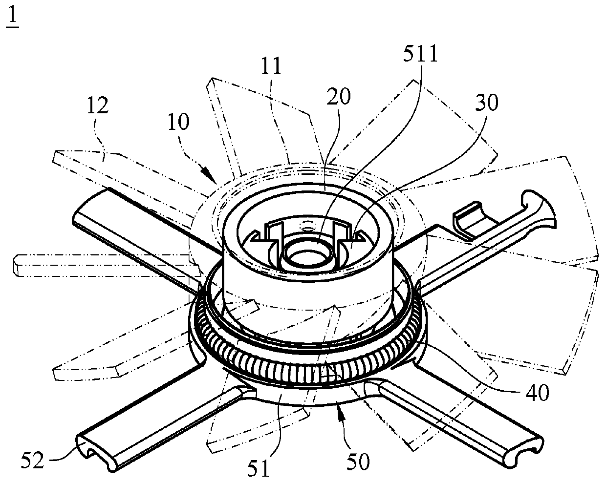 Light-emitting fan