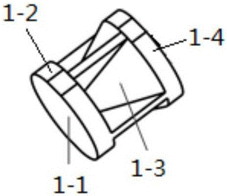 High-energy-efficiency piezoelectric ultrasonic transducer and end cover thereof