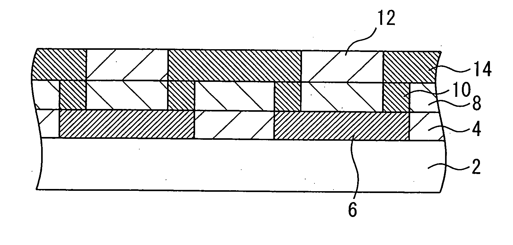 Semiconductor device having multilayer structure and method for manufacturing thereof