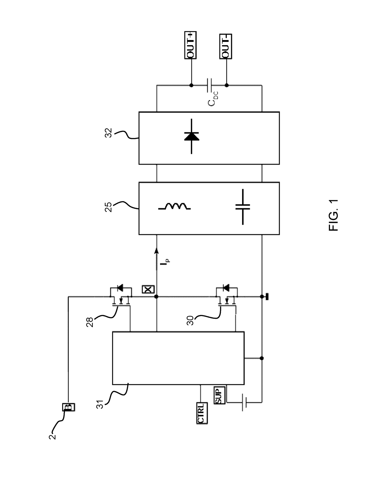 Ac/dc pfc converter using a half bridge resonant converter, and corresponding conversion method