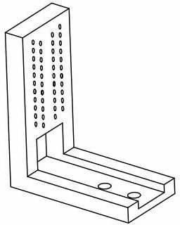 Packaging locating device of microchannel lamination laser