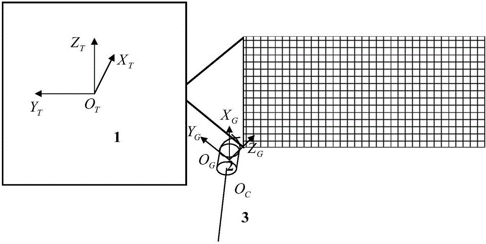 Space non-cooperative target attitude joint takeover control method utilizing tether thruster