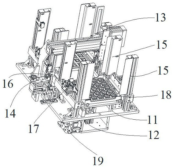 Heating, gelating and inner ring press-in equipment for hydraulic motor