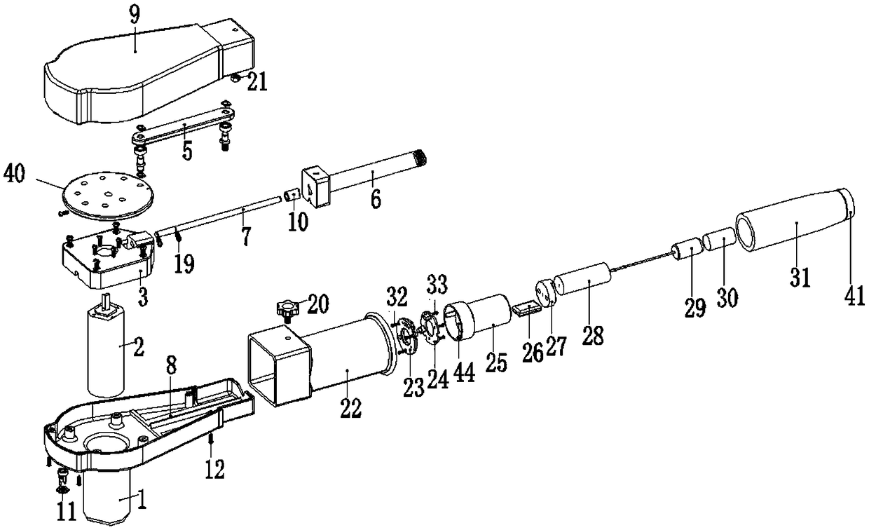 Electric variable-speed variable-pitch linear reciprocating constant-temperature device