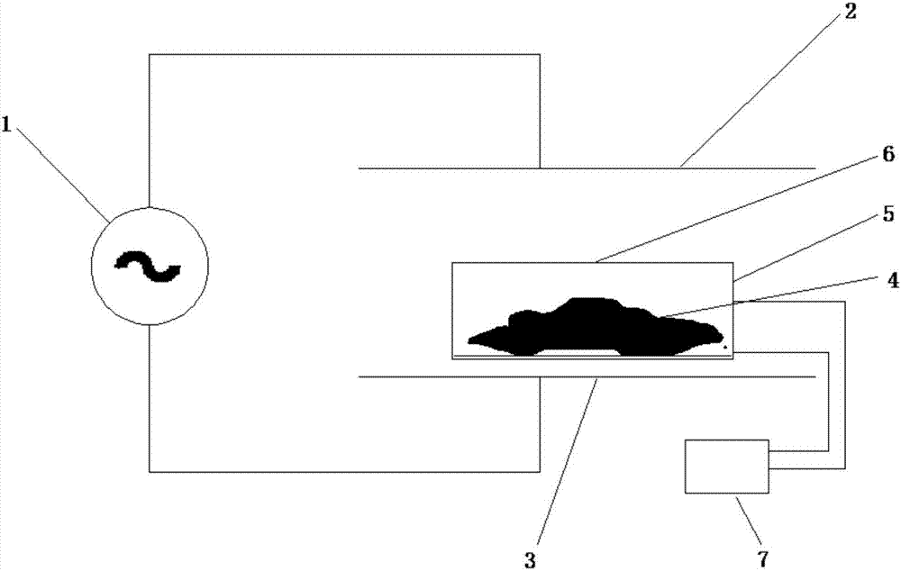 Uniform-unfreezing type radio frequency heating device