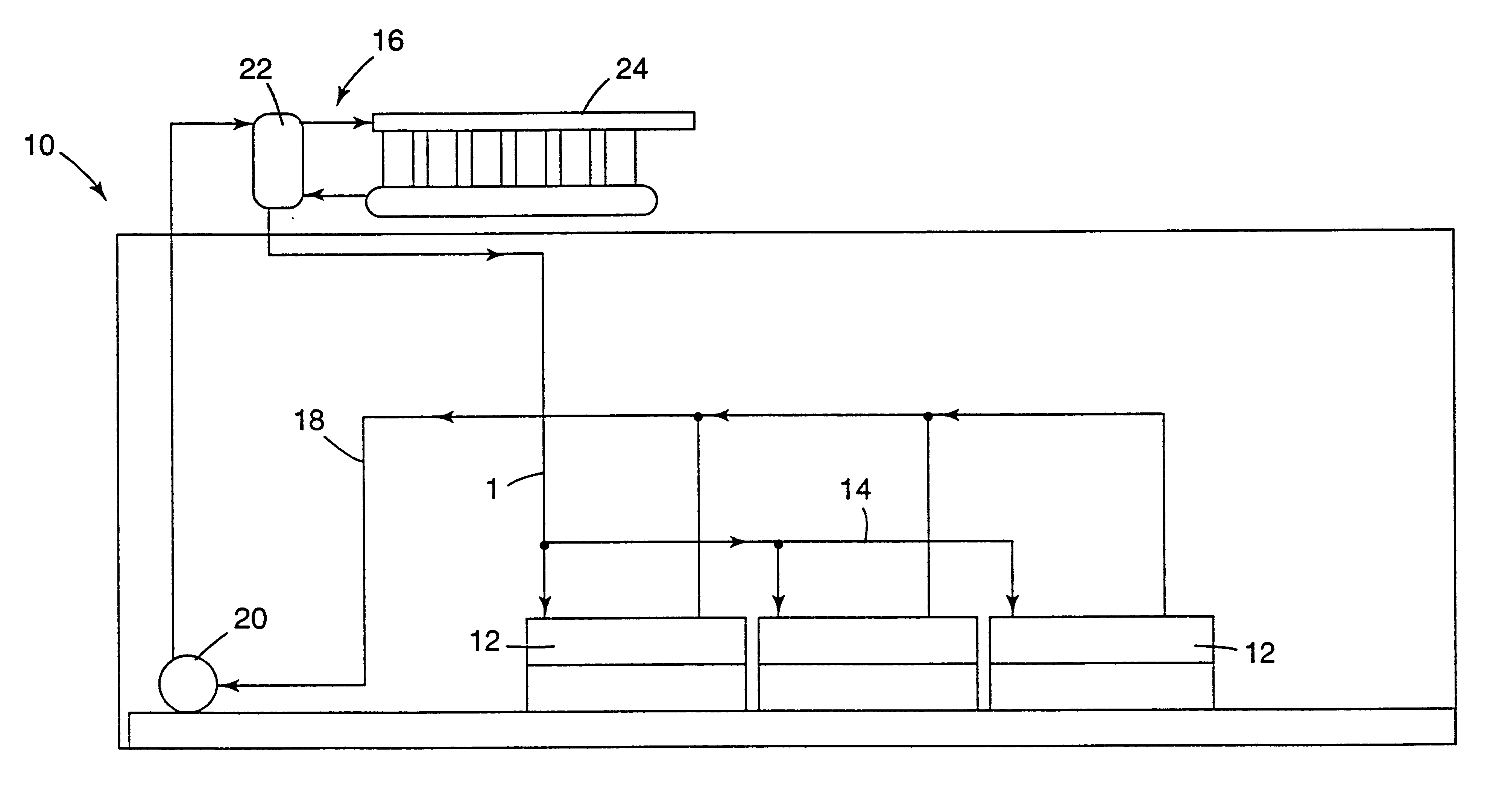 Secondary loop refrigeration system