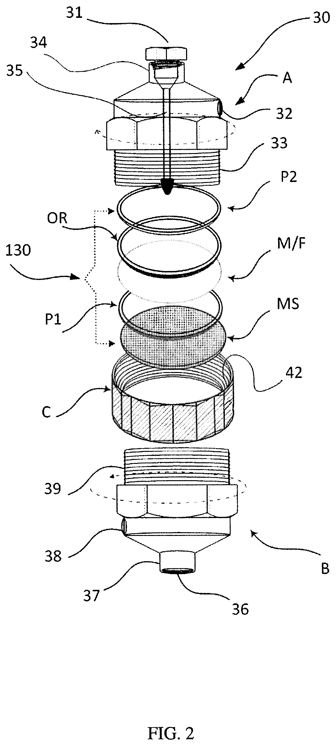 Membrane filter device