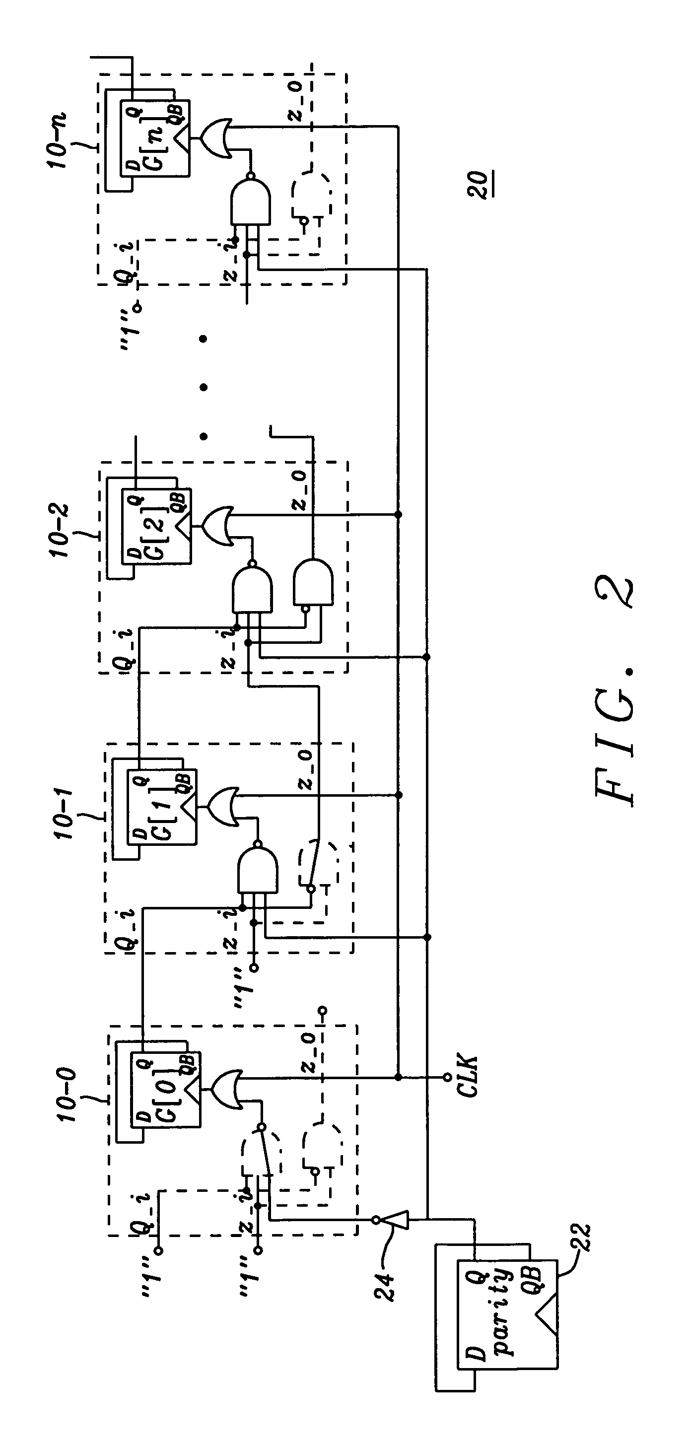 Modular low power gray code counter