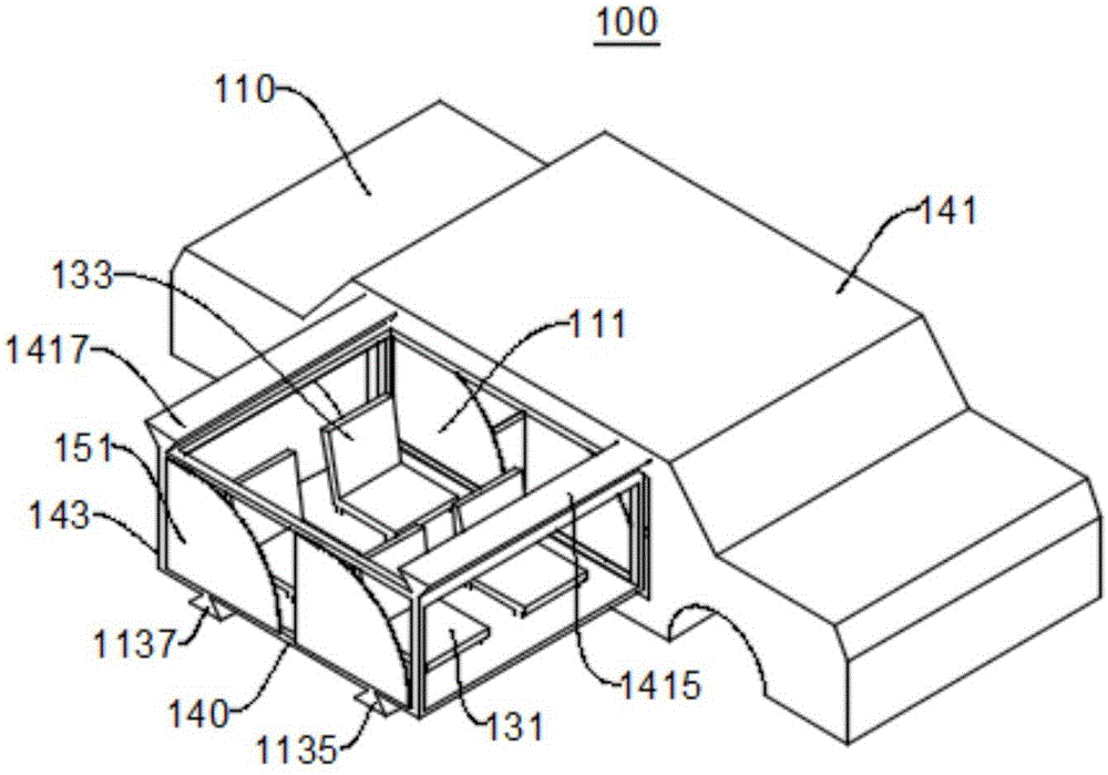 Anti-side-collision movable seat vehicle