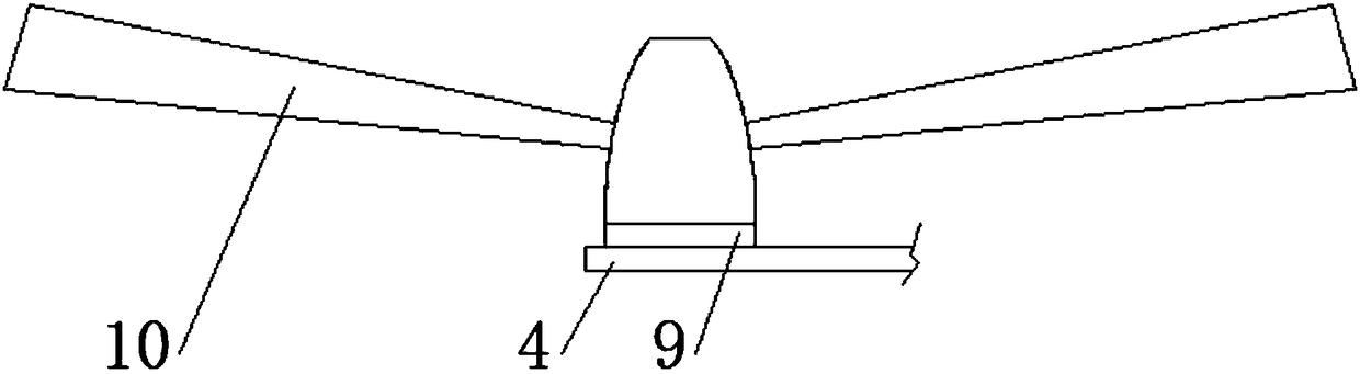 Tilting type vertical taking-off and landing unmanned aerial vehicle