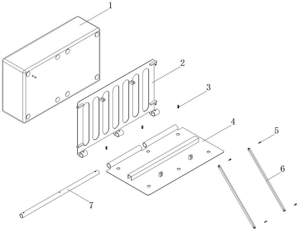 Anti-collision device applied to periphery of ice and snow sports building competition field