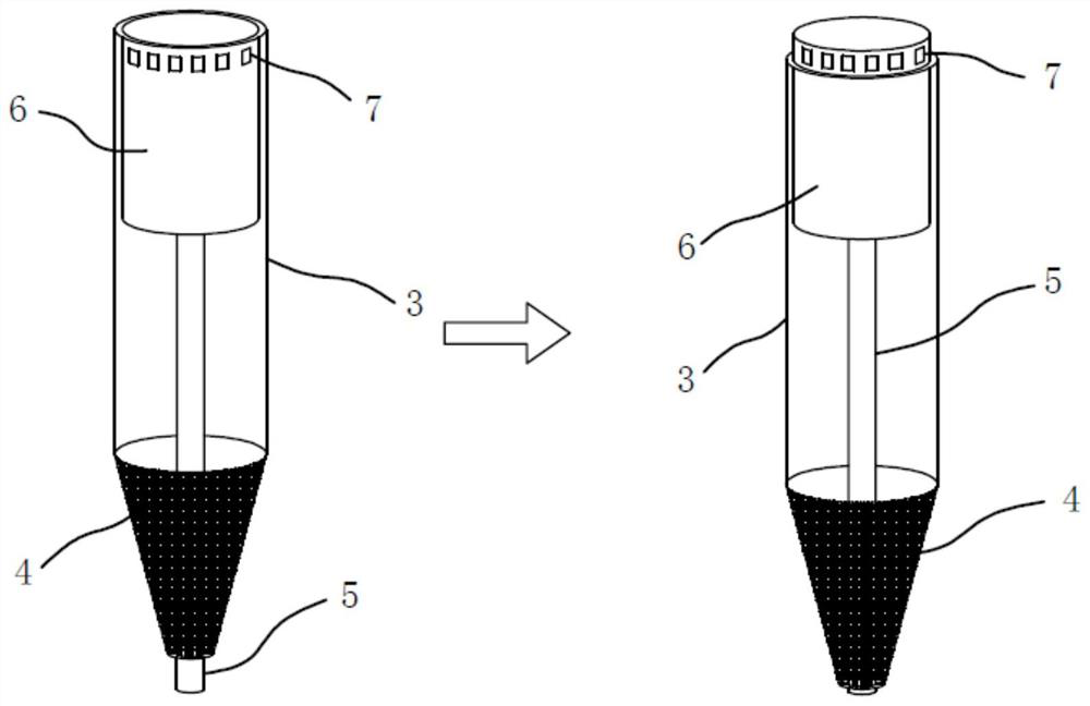 A device and method for releasing ladybugs using drones