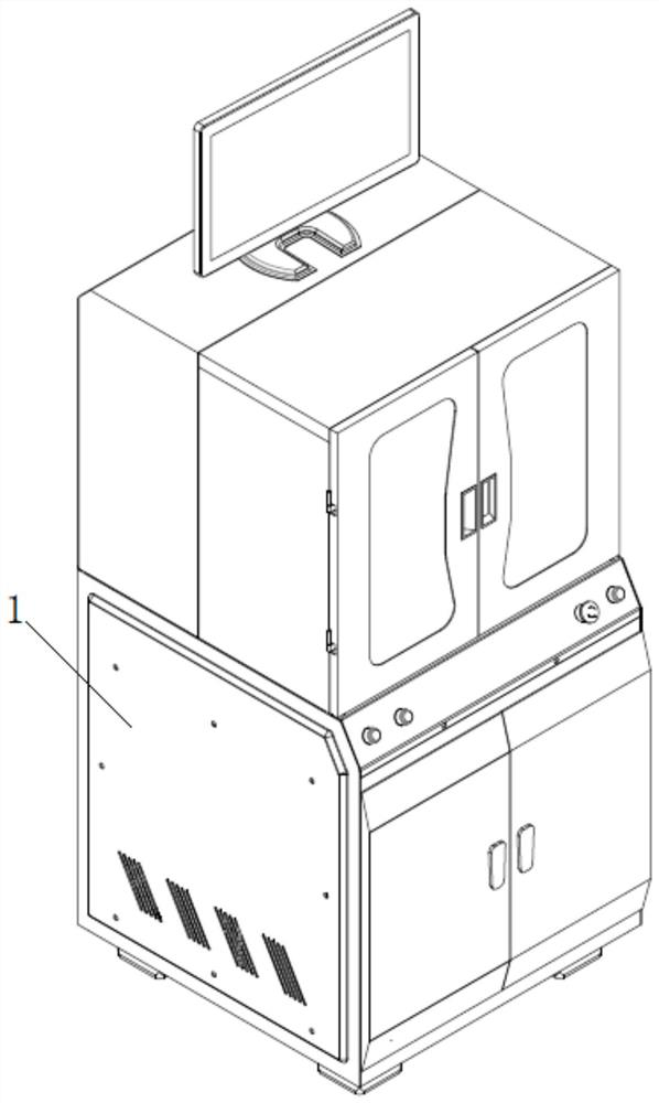 Abnormal sound detection device for notebook computer