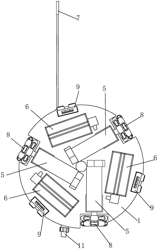 Wall climbing detection device and detection method thereof