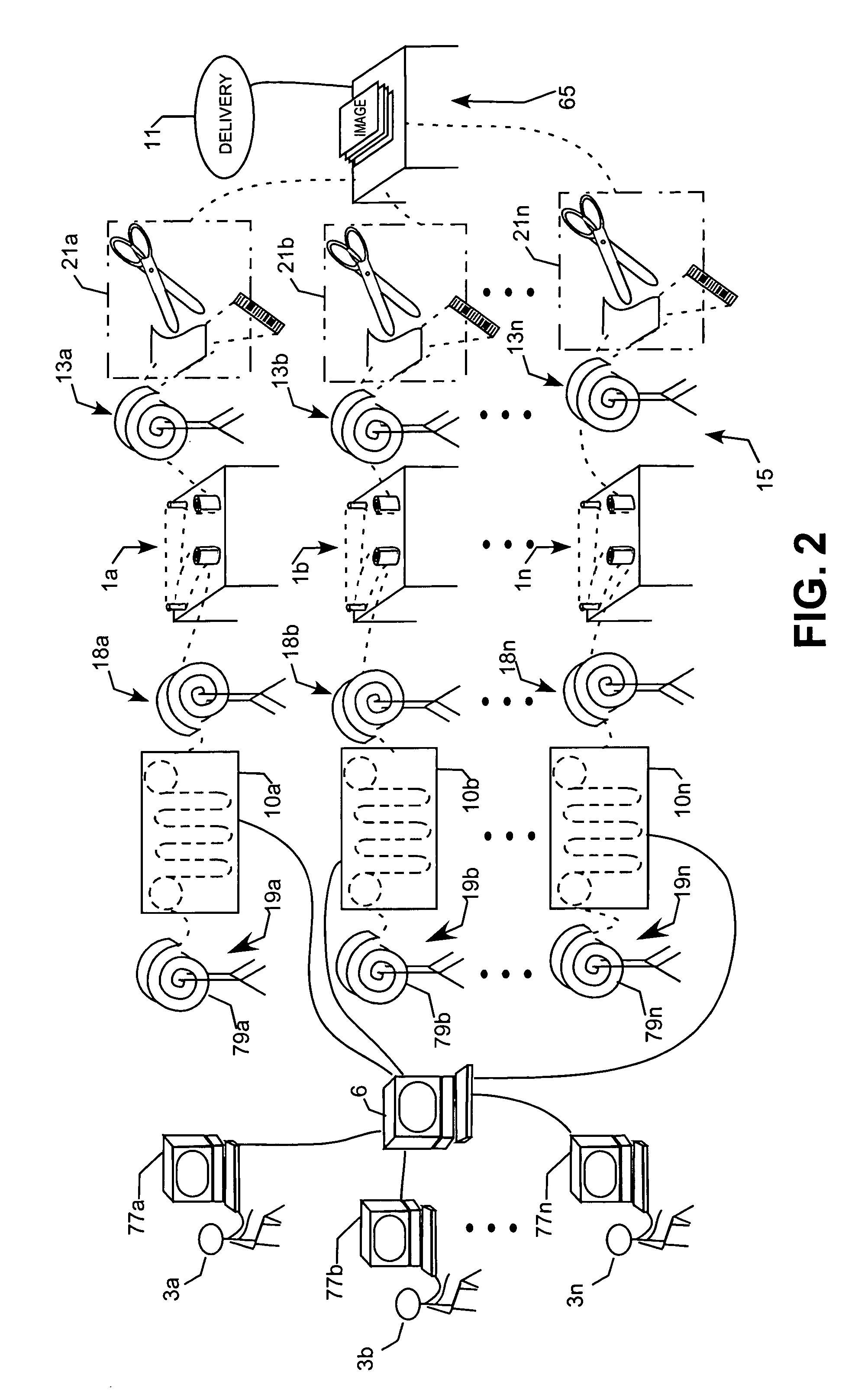 Method and system for processing an annotated digital photograph using a composite image