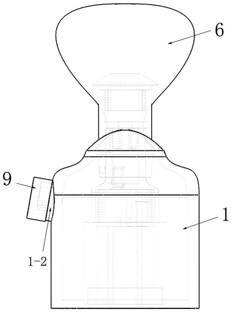 Magnetic induction type electronic stethoscope probe based on MEMS technology