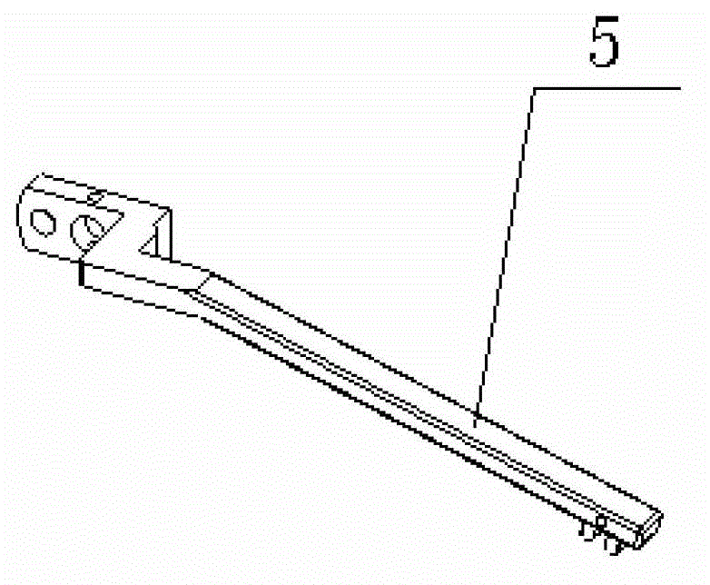 Blind plug type receiving mechanism with platform