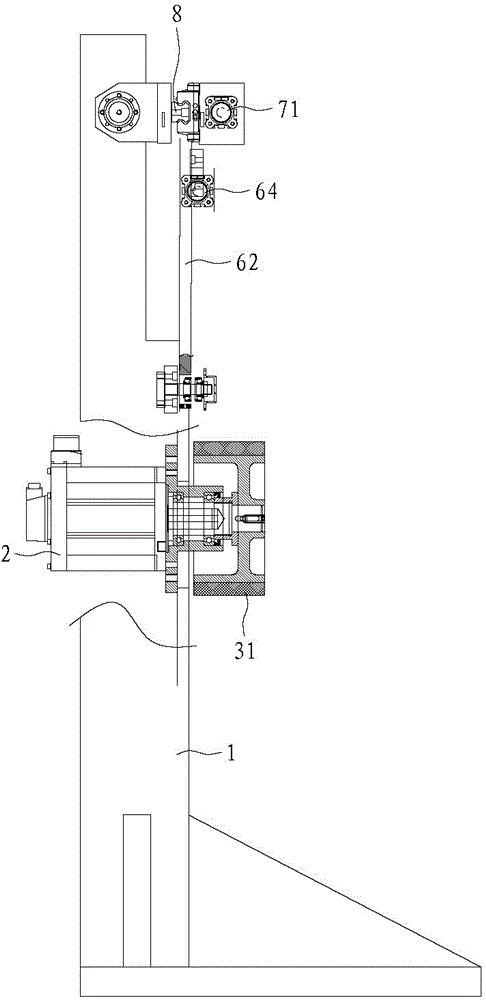 A floating sanding machine