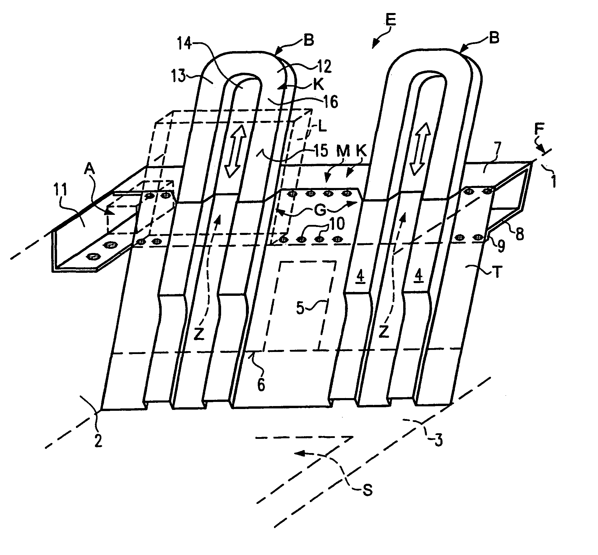 Vehicle body for a passenger car convertible and a modular unit