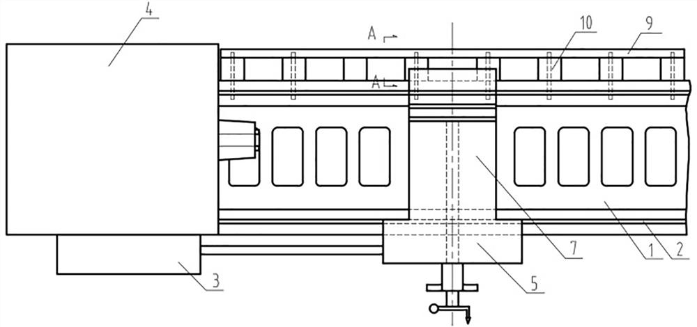 Combined type series horizontal numerically controlled lathe