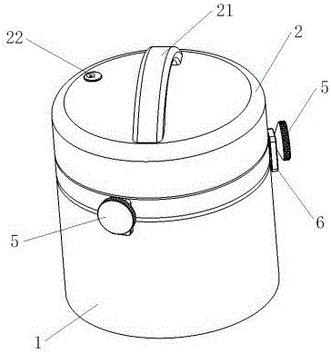 Pressurized filter