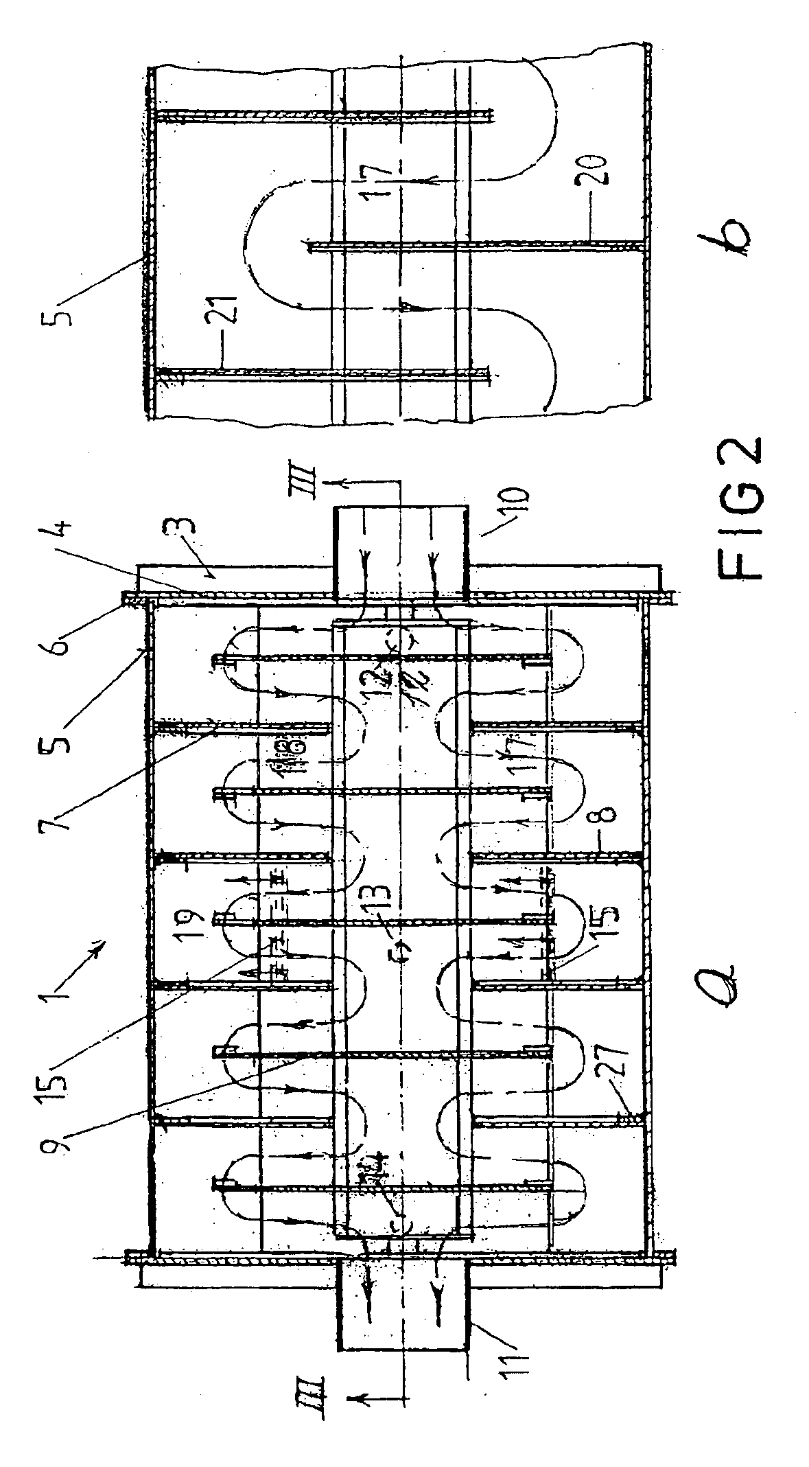 Apparatus for rectification of liquid mixtures and/or for . . .