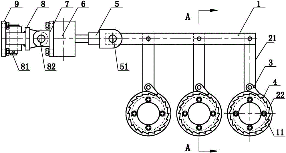 Automatic packaging fastening device