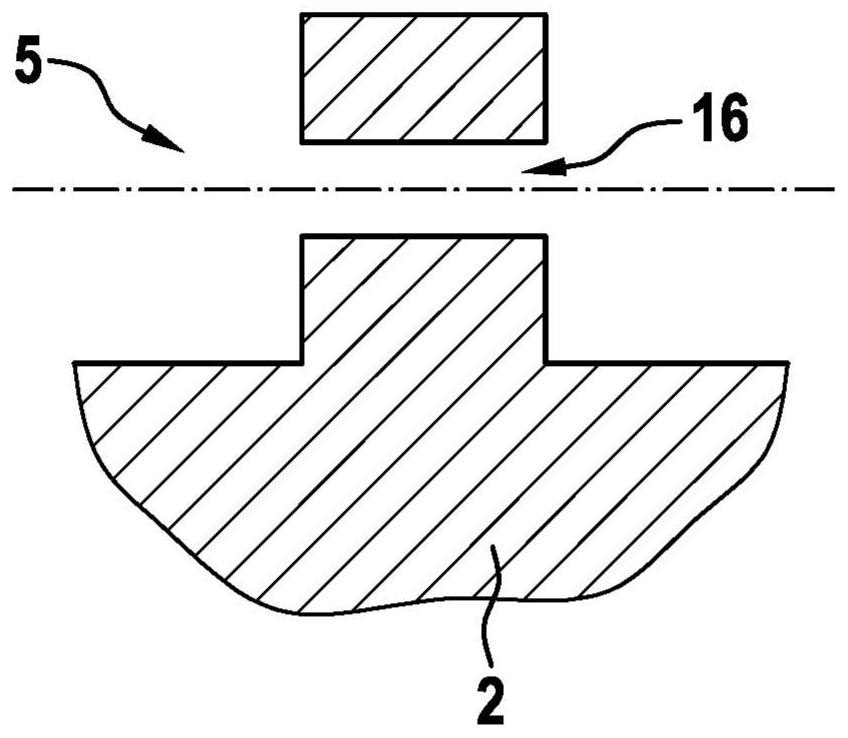 Gas pressure restriction valve for controlling and emitting gaseous media