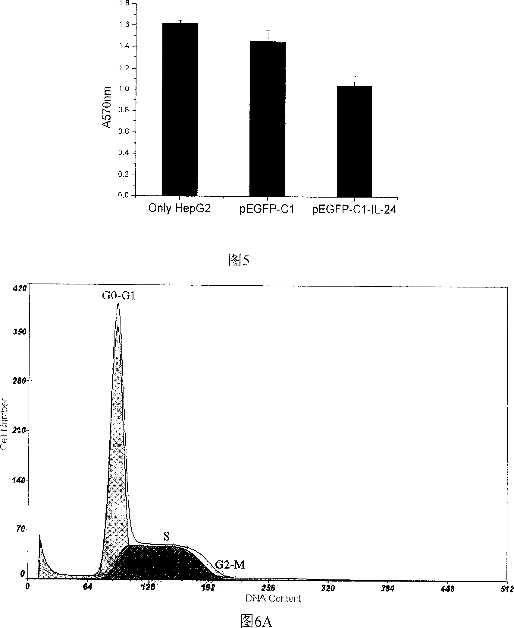 Configuration of cell facter IL-24 eucargon expression carrier and application