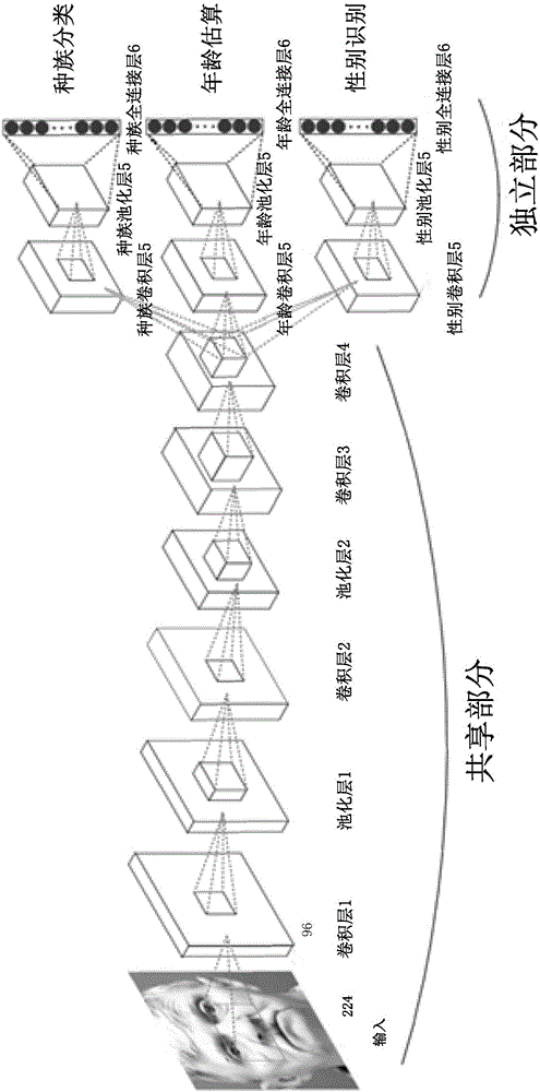 Multi-task learning convolutional neural network-based face attribute analysis method