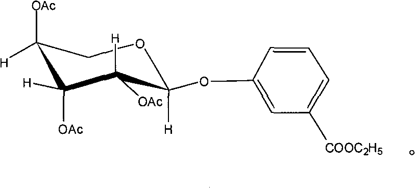 Application of 3-carbethoxy phenyl-beta-D-glucoside in treating chronic neuropathic pains