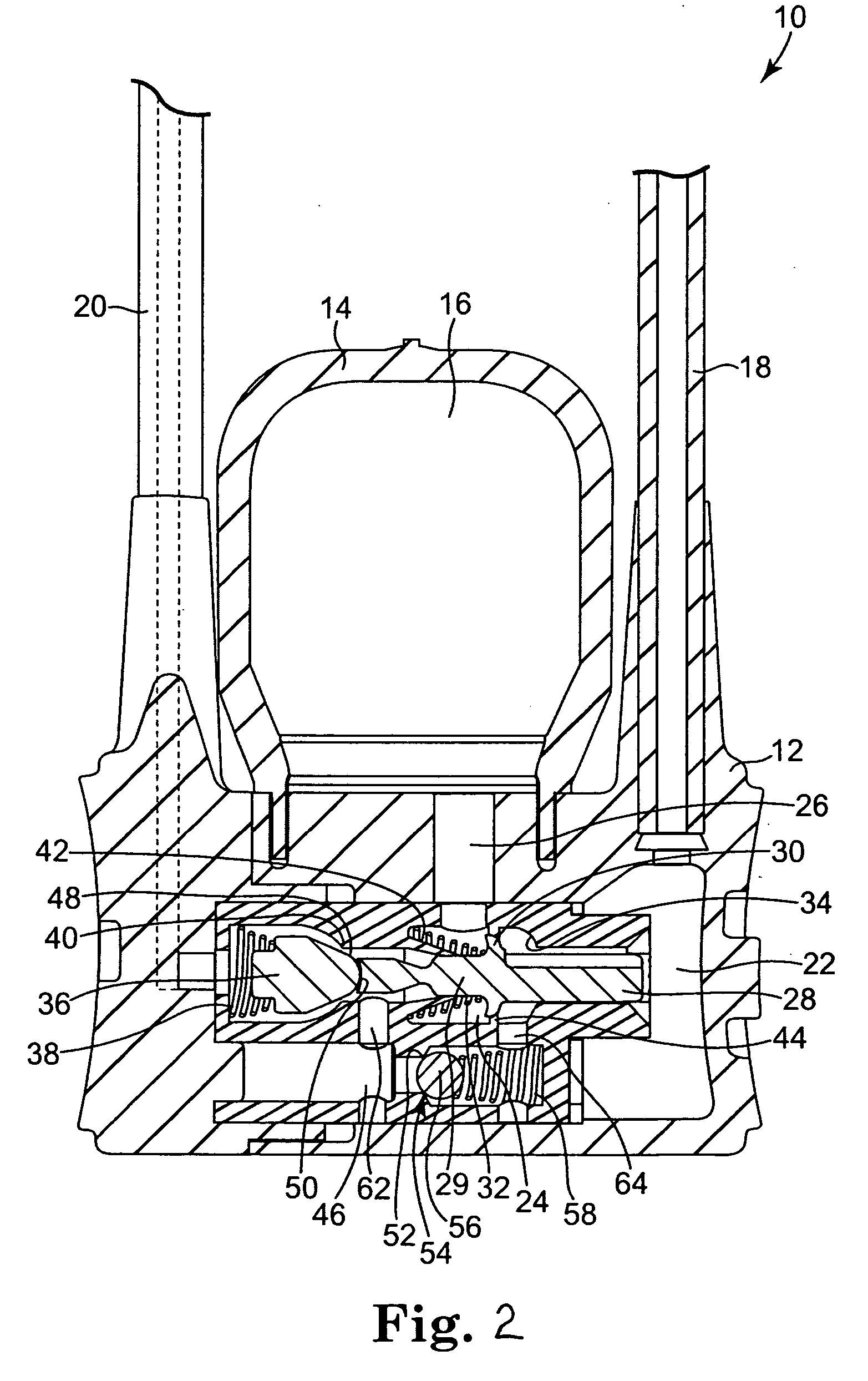 Implantable penile prosthesis pump