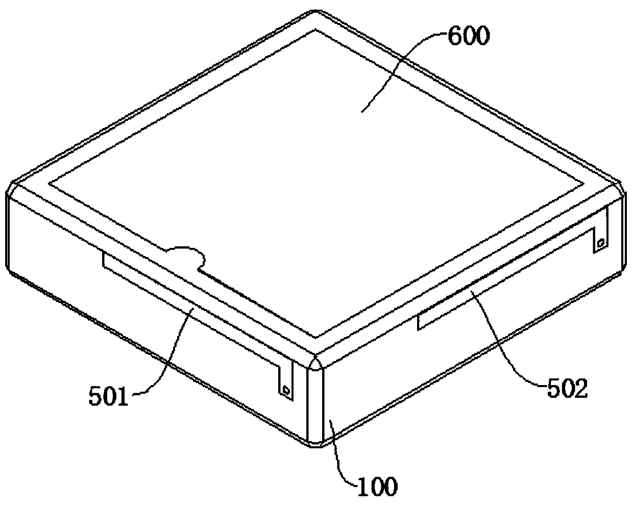 High-precision watch antenna