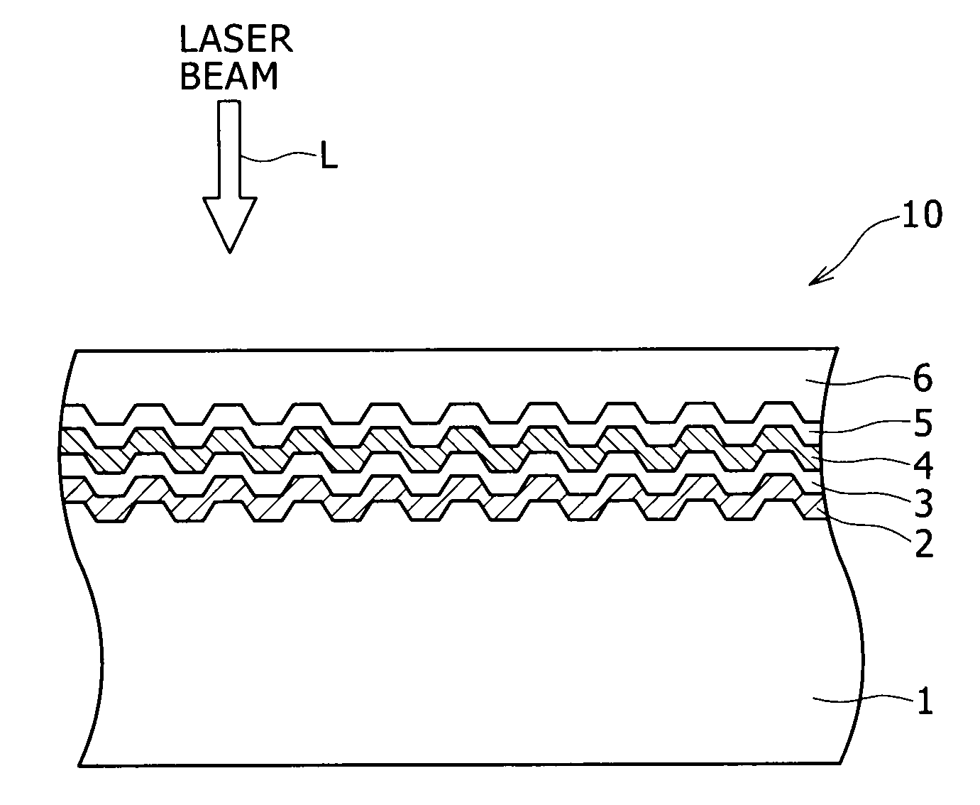 Recording layer for optical information recording medium, optical information recording medium, and sputtering target for optical information recording medium