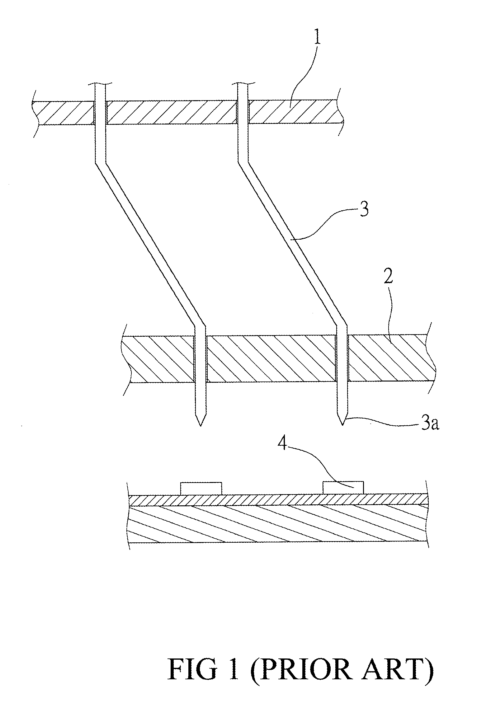 Probe head of probe card and manufacturing method of composite board of probe head