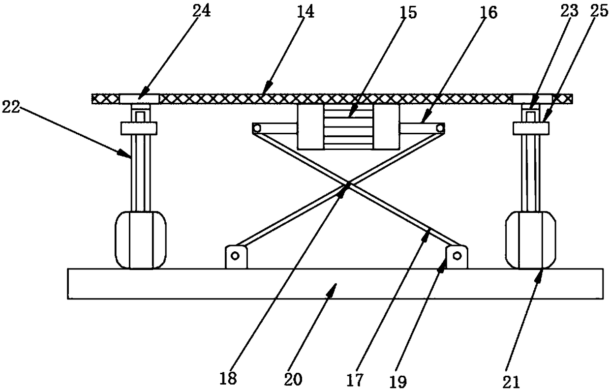 Ultrasonic detection device used for automobile maintenance