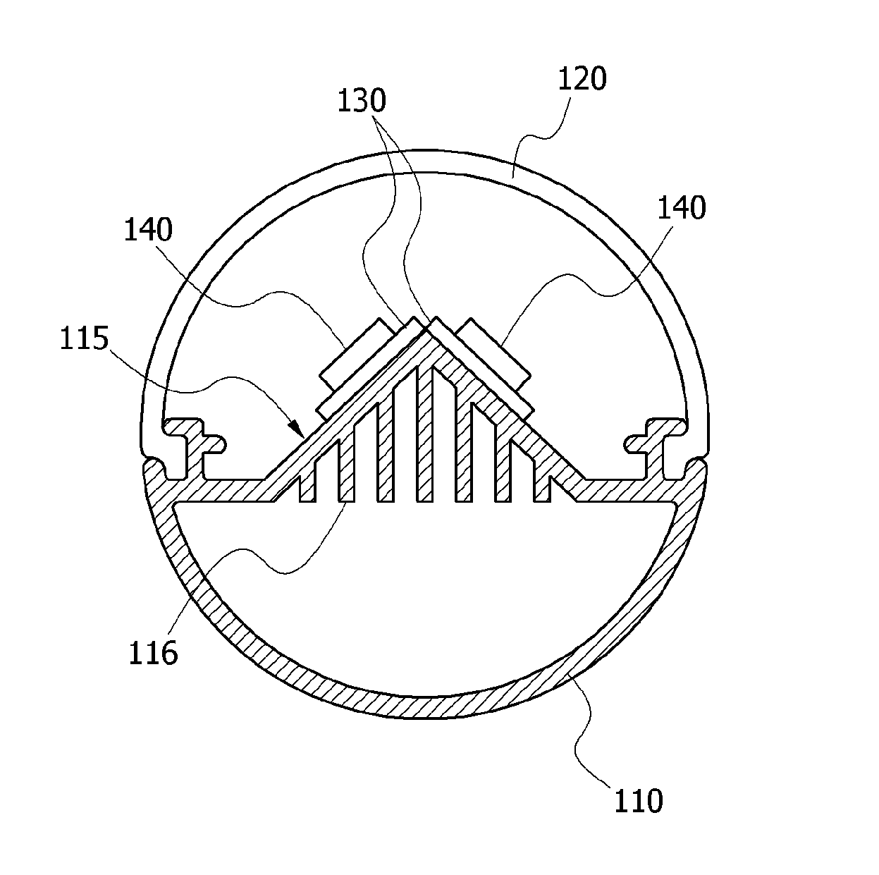 Tube-type LED illumination lamp