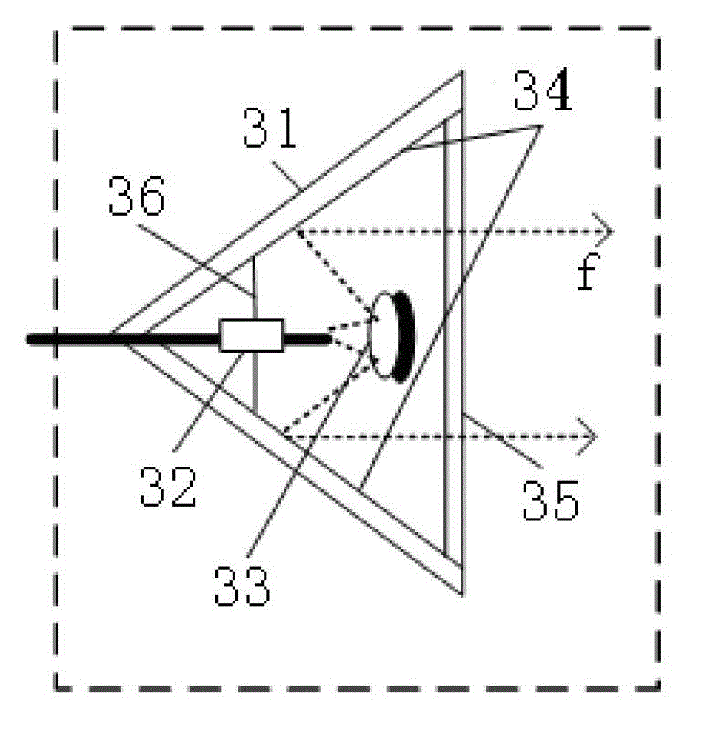 Passivation illuminating system with damage detection and implementation method thereof