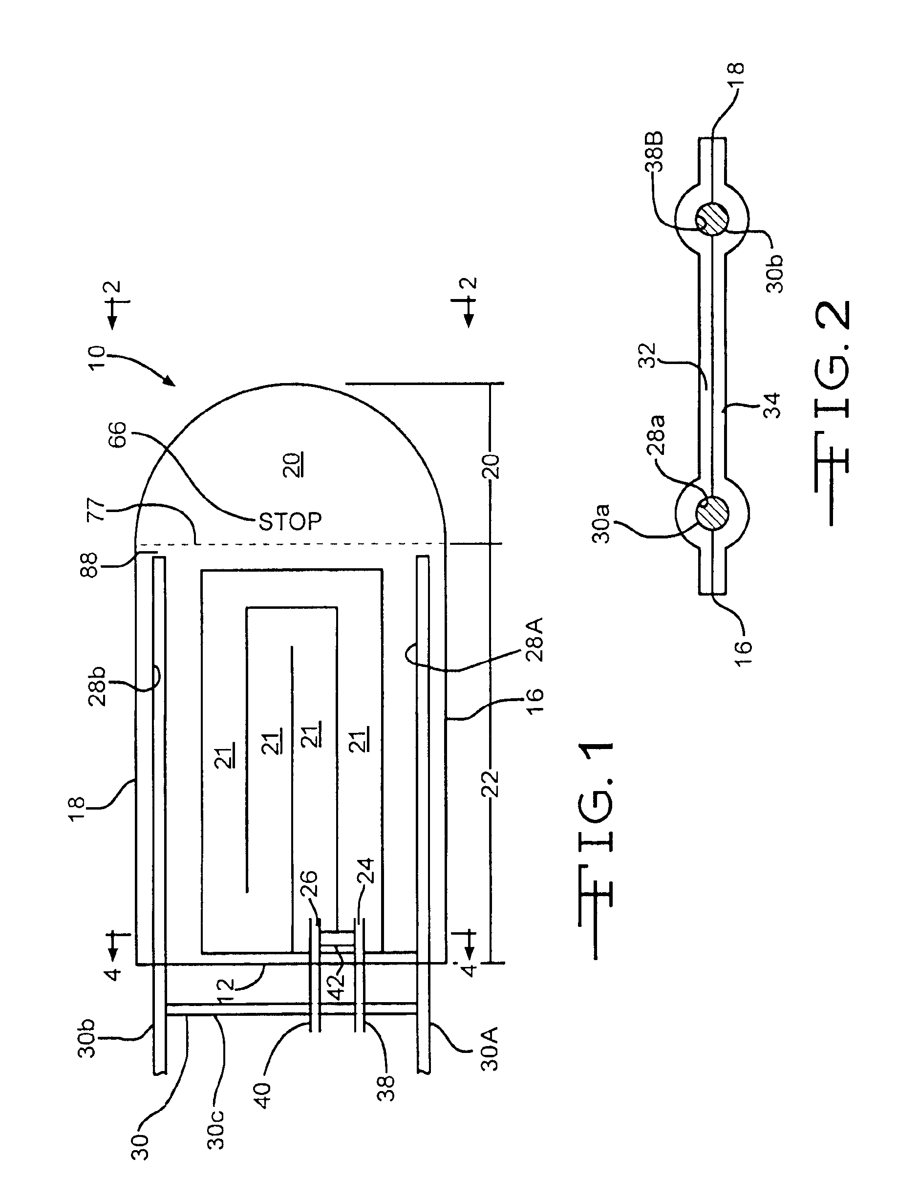 Insertable fluid warming cassette unit